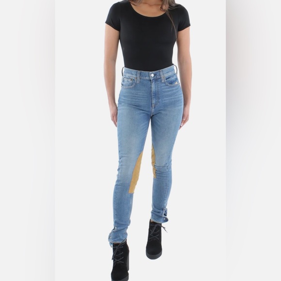 Polo Ralph Lauren- Embroidered Skinny Jeans - Size 34